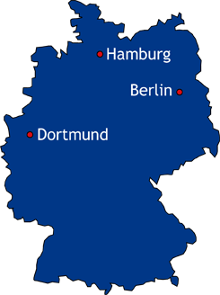 Windigo-Standorte in Deutschland